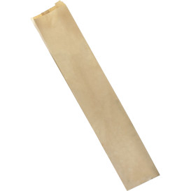 Papieren zak kraft 9+5x24cm (250 stuks) 