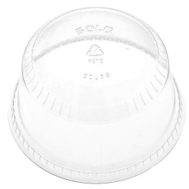 Plastic PET koepel Deksel Kristal Ø9,2cm (50 stuks) 
