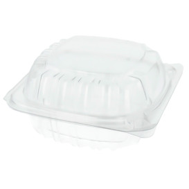Plastic scharnierende Deli-Container OPS "transparant Seal" 120ml (125 stuks) 