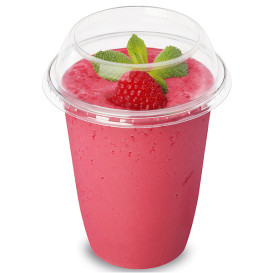 Plastic beker PET transparant 400ml Ø9,5cm (50 stuks) 