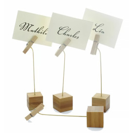 Bamboe kaart houder 13cm (144 stuks)