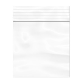 Plastic zak met rits drukknoopsluiting 5,5x5,5cm G-200 (100 stuks)