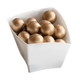 Herbruikbaar Proefbeker PS "Curve" wit 90ml (25 stuks) 