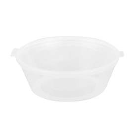 Pot Scharnierende voor Sauzen PP 6Oz/180ml (100 Stuks)
