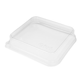 Plastic Container hittebestendig transparant 170ml 13,7x9,6x2,2cm (100 stuks) 