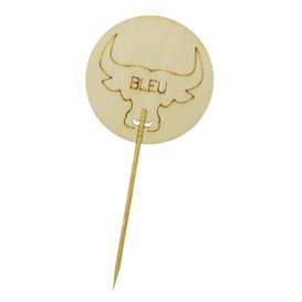 Bâton de Cuisine en Bambou 9cm “Bleu” (1200 Utés)