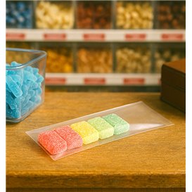 Plastic zak G100 7,5x20cm (100 stuks) 